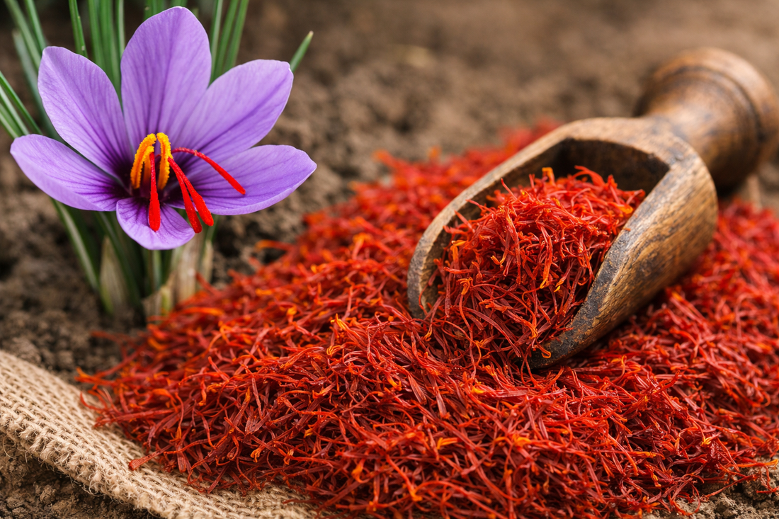 safran Crocus sativus TDAH enfant